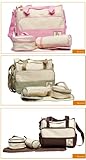 just4baby Wickeltaschen-Set, 5-teilig, Khaki - 4