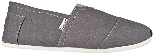 Mens Leather Insole Espadrilles Canvas Slip on Summer Plimsolls Plimsoles Pumps Deck Two Tone Shoes Size