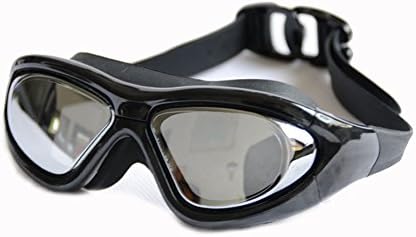 Swimming Goggles – No Leaking, Anti-Fog, UV Protection, Crystal Clear Vision with Protective Case - Comfortable Fit For Adults, Men, Women, Youth, Kids (Black)