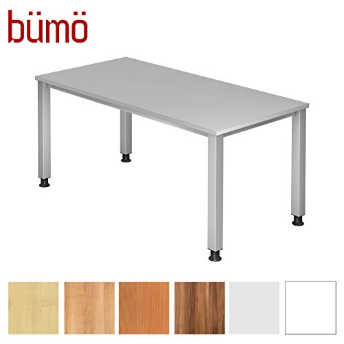Bm hhenverstellbarer Schreibtisch | Broschreibtisch Profiqualitt | Brotisch in 6 Dekoren & 7 Varianten verfgbar (Grau, Rechteck: 160x80 cm) Bm hhenverstellbarer Schreibtisch | Broschreibtisch Profiqualitt | Brotisch in 6 Dekoren & 7 Varianten verfgbar (Grau, Rechteck: 160x80 cm)