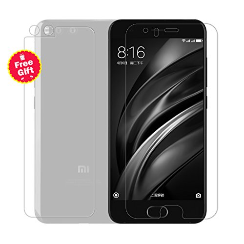 Protector de pantalla Xiaomi Mi6  NILLKIN Protector de alta definici  n de vidrio templado de alta definici  n  9H Dureza 3D Touch  Protector de pantalla de borde curvo de 0 2 mm con cubierta trasera suave para Xiaomi Mi6  Transparente