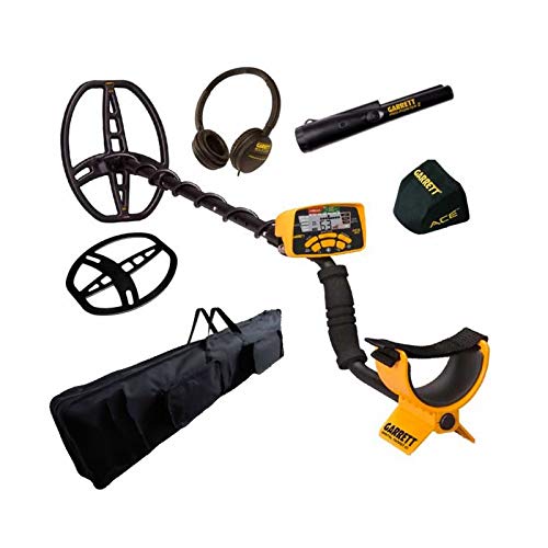 Garrett Ace 400i Pro Pointer - Bolsa de Transporte con Detector de Metal Dorado