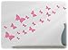 Produktbild wandfabrik - Wandtattoo / Wallsticker - 20 Schmetterlinge (Set 2 - 3,5 - 10 cm) in Hellrosa