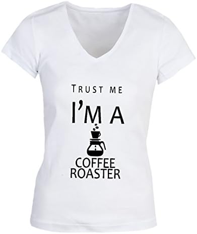 Trust Me I'm A Coffee Roater Womens V-neck T-shirt