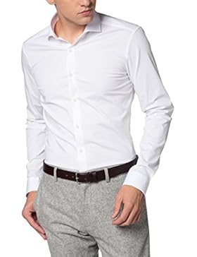 ETERNA Langarm Hemd SUPER-SLIM Stretch unifarben
