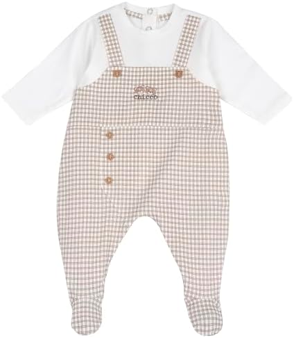 Chicco, Tutina Neonato e Neonata in Morbido Cotone, con Comoda Apertura a Patello, Ideale per Primavera ed Estate, Abbigliamento Bambina e Bambino, Designed in Italy