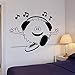 Produktbild Qzheng Wandtattoos Kopfhörer Notizen Musik Dekoration Rock Schlafzimmer Wohnzimmer Dekoration 47 * 57 Cm