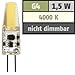 Produktbild LED-Stiftsockellampe McShine ''Silicia COB''. G4. 1.5W. 200 lm. neutralweiß