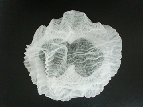 100 Stück Vlieshaube,Einmalhaube,OP-Schutz,Kosmetik,Make-Up,Medizin,Klinik,Arzt,Gastronomie,Hygiene