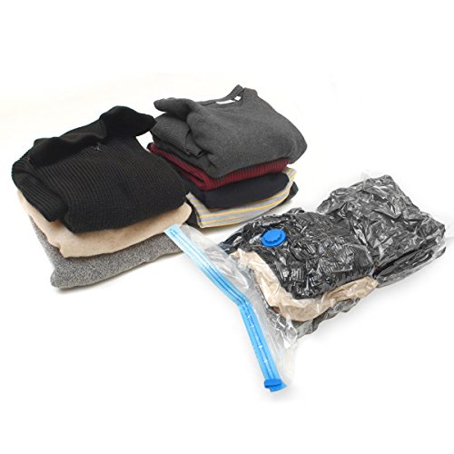 2x Vakuum Beutel XXL Taschen – Vakuumtaschen Platzsparer Aufbewahrungsbeutel Vakuumbeutel - 2