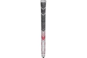 Golf Pride MCC Multi Compound Plus 4 Teams Golf Grip (Grey/Red)