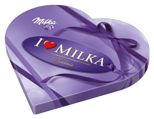 Preisvergleich Produktbild Milka I Love Milka Pralines Herz Menge:187g