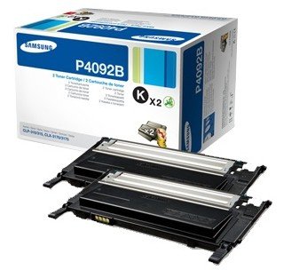 Samsung CLT-P4092B - 2er-Pack - Schwarz, CLT-P4092B/ELS