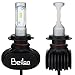 Produktbild BeiLan H7 LED auto Scheinwerfer Glühlampen 25W 4000LM 6500K Superhell Licht Wasserdicht IP65 mit CSP-Chip DC9-32V Ersetzen für KFZ Halogen oder Fahrzeug HID Außenlampen Birne (2 stücke ohne CANBUS)