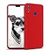 Produktbild Dyluck Hülle fur Huawei Honor 8X, Huawei Honor 8X Silikon HandyHülle, mit Weich TPU Ultra Dünn Stoßfest Bumper Case Cover SchutzHülle Absorption Handy Hülle Kratzfeste Backcover 6.5 Zoll,Rot