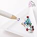 2 X Rhinestone Gem Crystal Wax Pencil Picker For Nail Art