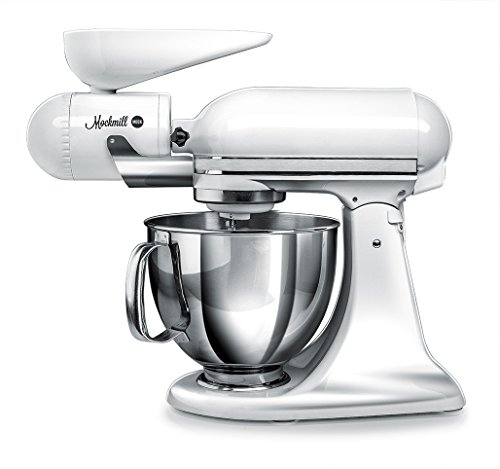 Mockmill Getreidemühlen Vorsatz für KitchenAid mit Keramik / Korund Mahlwerk weiss - 2