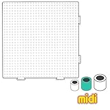 placas perro hama beads Orígen : Dinamarca Placa para cuentas de planchar cuadrada 14.5 cm para cuentas Hama Beads MIDI x1