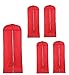Produktbild TUKA [5st. Atmungsaktiver Kleidersack 180cm, Schutzhülle für Brautkleider/Abendkleider / Anzüge/Mäntel, Langer Reissverschluss - Rot, TKB1005 red-5x