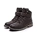 Produktbild Preis-Leistung Motorrad Schuhe Herren,Männer Leder Motorrad Stiefel wasserdichte Motorrad Outdoor Reise Stiefel Moto Vintage Stiefeletten Motocross Schuh EU39-45,Leather-EU 41