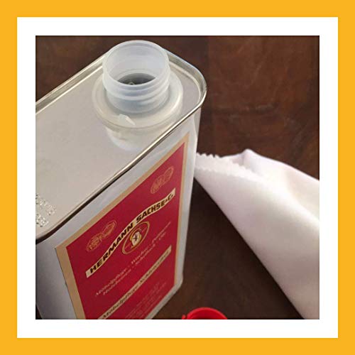 Möbelpflege Schleierfrei 500ml Möbelpflegeöl für Antik-Möbel Holz Möbelpolitur Echtholz dunkel gegen Kratzer Wasserflecken - 5