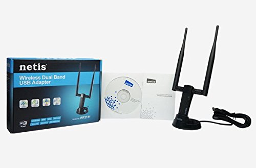 netis WF2151 USB Dual Band Netzwerk-Karte mit 2x Odczepiane Antenne - 4