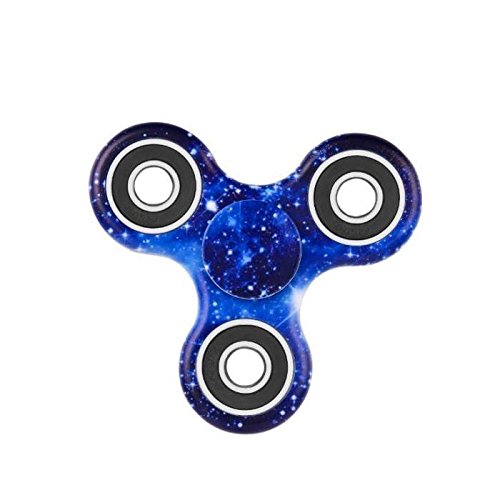 KOTiger Fidget Hand Spinner Rad Spielzeug für Kinder Adult Stress Reduzieren Umleitung Aufmerksamkeit (Camouflage Sternenhimmel) - 3