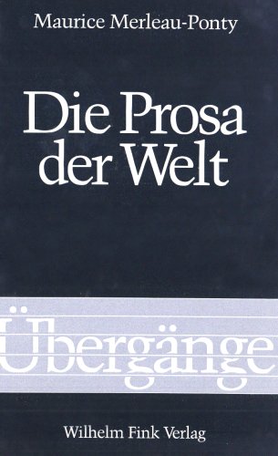 Download Die Prosa der Welt (Übergänge) Download Die Prosa der Welt (Übergänge)