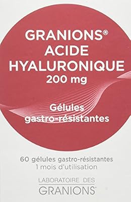 GRANIONS Acide Hyaluronique 60 Gélules
