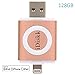Produktbild iDiskk 6939277012840 USB 3.0 Speicher Stick für Apple iPhone/iPad/iPod, 128 GB Rose Gold