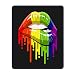 Produktbild Lesbian Rainbow Lips Pride Unique Mouse Pad Desktop Mat Mice Mousepad Laptop Mouse Pad 3025