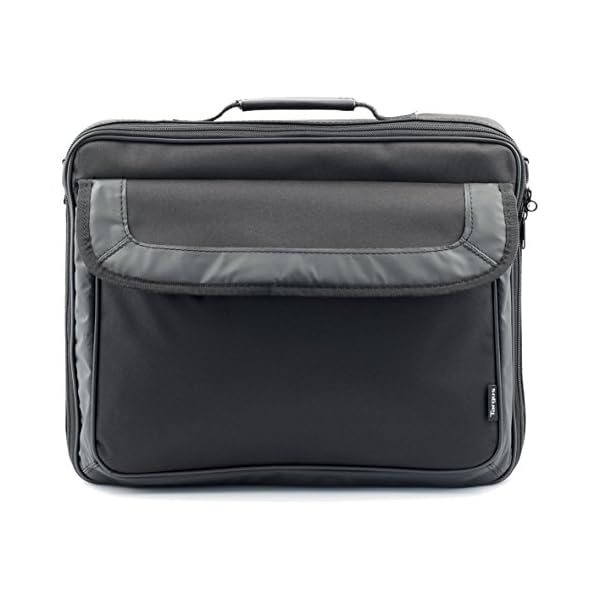 Targus Laptop Bag, Fits Laptop up to 16", Case for Travel and Business, Padded Shoulder Strap, Front Storage Pocket – Black - Image 3