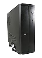 Mini Slim PC Windows 10 mit Intel DualCore G1840 2x 2,8Ghz, 4GB DDR3 RAM, 120GB SSD, DVD-Brenner, Intel HD Grafik (VGA+HDMI+DVI), LAN, WLAN, Sound