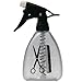 SIBEL 'Triangular' Scissors & Comb Design Hairdressing Water Spray Bottle 340ml - 0900961