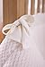 Clair de Lune Honeycomb Cot/ Cot Bed Quilt/ Bumper and Sheet Set (3 Pieces, Cream)