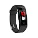 Produktbild Ricod Farbbildschirm Smart Armband Herzfrequenz Schlaf Schritt Überwachung Bluetooth Sport Wasserdichtes Armband,Black