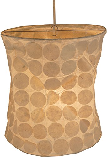 Papier Hängelampe Annapurna 14 / Papierlampenschirme zylindrisch