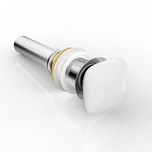 Push Open AA61 ohne Überlauf-Funktion edel verchromt mit Keramik-Deckel und Rohrverlängerung - 2
