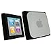 Produktbild igadgitz Silikon Schutzhülle Hülle Tasche Etui Case Skin in Schwarz für iPod Nano 6G 6. Gen Generation  8gb & 16gb + Display Schutzfolie