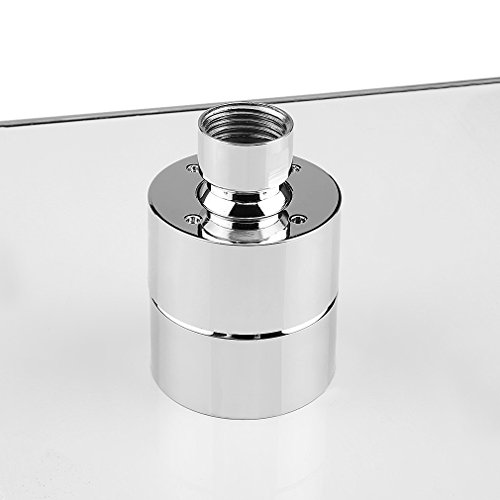 BONADE® LED RGB Regendusche Duschkopf Kopfbrause mit 3 Farbwechsel 12 Zoll Regenduschkopf - 4