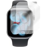 Engo Apple Watch 11 42mm İle Uyumlu Ekran Koruyucu, Tam Kaplayan Akıllı Saat Koruması, &Ccedil;izilmeye Dayanıklı TPU Koruma 2 Adet,