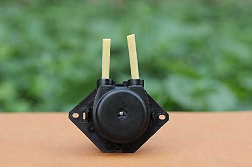 Peristaltische Pumpe, Yosoo Pumpe Dosierpumpe Schlauch Pumpen Kopf für Aquarium Lab Aquarienwasser (Schwarz) - 2