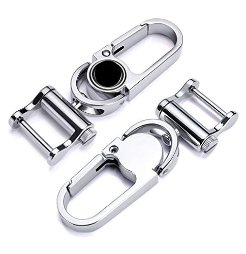 WULIM Llavero para Audi para BMW para Porsche Llavero de Negocios para Hombre con Logo Aleación de Zinc Completo para Mercedes Benz Volvo KIAPara BMW Porsche para Hombre BMW Audi Llavero