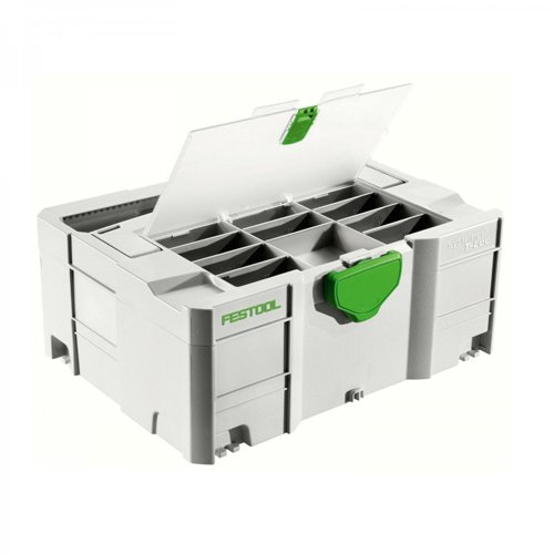 FESTOOL SYS 3 tl-df Systainer DF T-Loc – Weiß