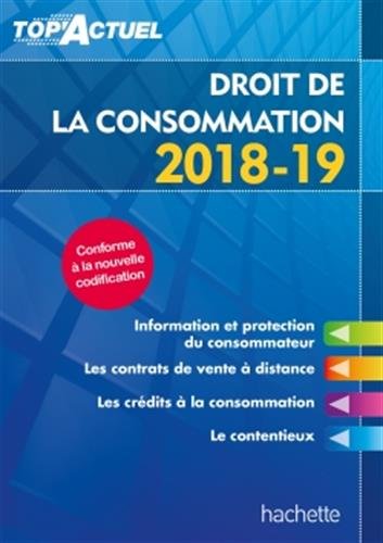 Top Actuel Droit de la consommation 2018-2019 francais