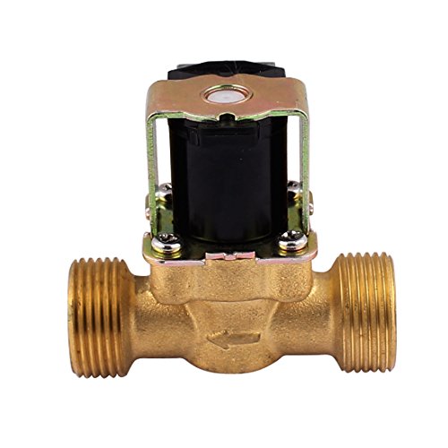 sourcingmap® G3/4″Wasser Messing Ventil Normal eng elektromagnetisch Magnetventil 220V3-25L/M - 3