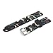 Produktbild traline Ersatz für Samsung Gear Sport / S3 Galaxy Watch + Silikon-Camouflage-Sportuhr-Armband 22mm / 20mm / 42mm / 46mm