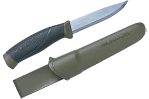 MORAKNIV Mora FT10258 Cuchillo a Lama Fissa,Unisex - Adultos, Verde, un tamaño