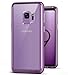 Price comparison product image Samsung Galaxy S9 Case, VRS Design Clear Dual Layer Protective Phone Case [Purple] Transparent Slim Premium Shockproof TPU Silicon | Heavy Duty PC Bumper Cover [Crystal Bumper] for Samsung S9