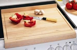 Grosses Schneidebrett / Küchen-Arbeitsplatz / Arbeitsplatte / aus Holz